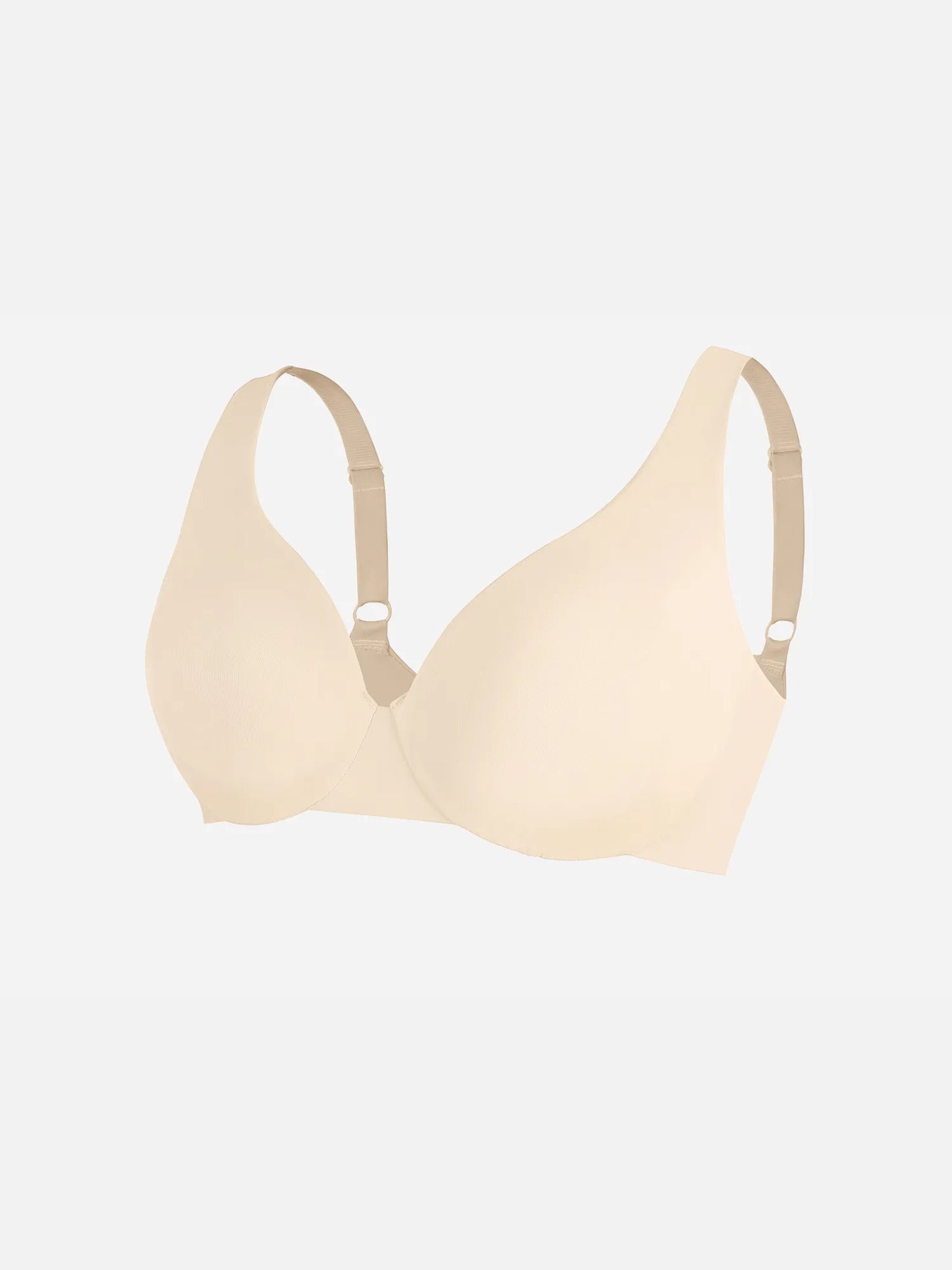 Feelingirl Underwire Adjustable Deep V-neck Bra