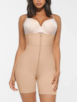 Feelingirl Wide Waistband Tummy Control Butt Lifting Shaping Shorts