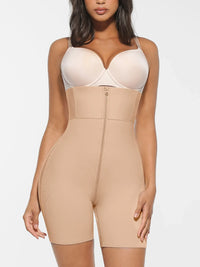 Feelingirl Wide Waistband Tummy Control Butt Lifting Shaping Shorts