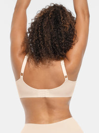 Feelingirl Underwire Adjustable Deep V-neck Bra