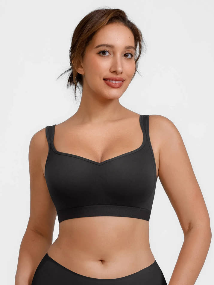 Feelingirl Full Coverage Smoothing Wireless Bra