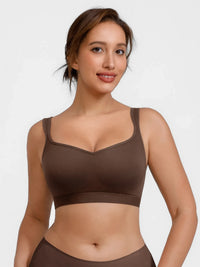 Feelingirl Full Coverage Smoothing Wireless Bra