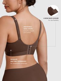 Feelingirl Full Coverage Smoothing Wireless Bra