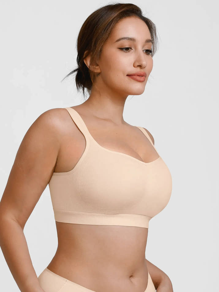 Feelingirl Full Coverage Smoothing Wireless Bra