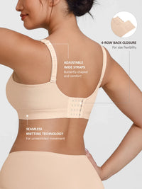 Feelingirl Full Coverage Smoothing Wireless Bra