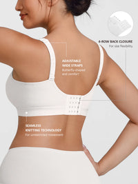 Feelingirl Full Coverage Smoothing Wireless Bra