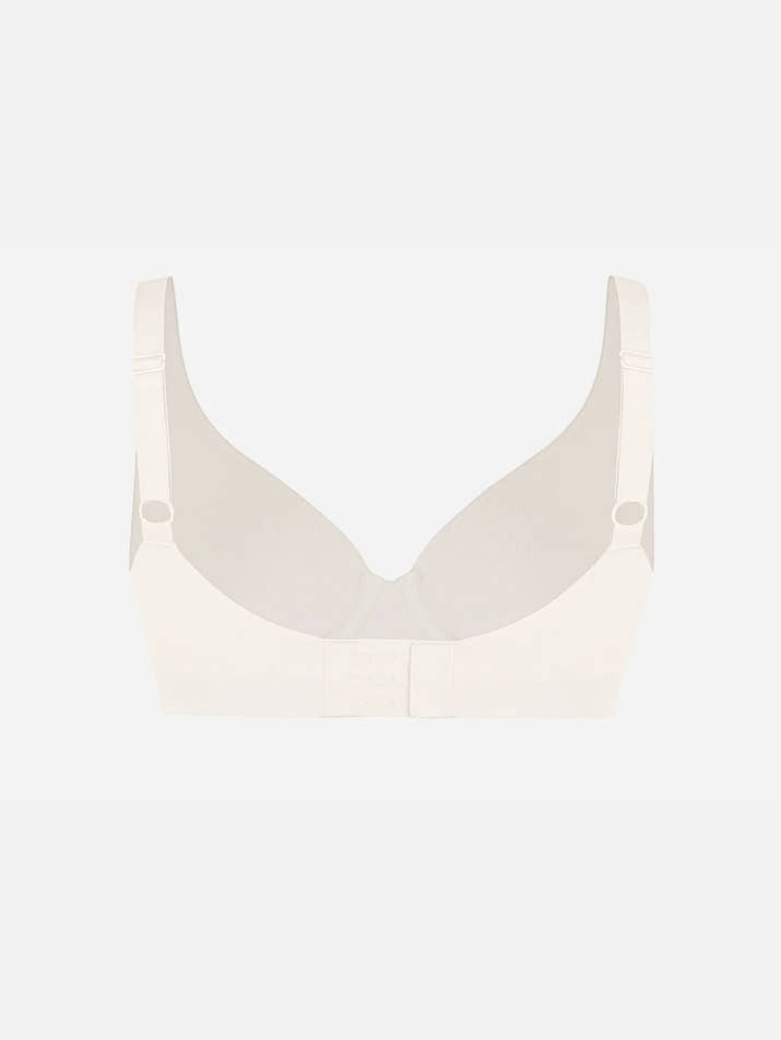 Feelingirl Underwire Adjustable Deep V-neck Bra