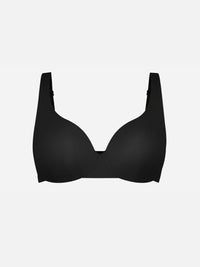 Feelingirl Underwire Adjustable Deep V-neck Bra
