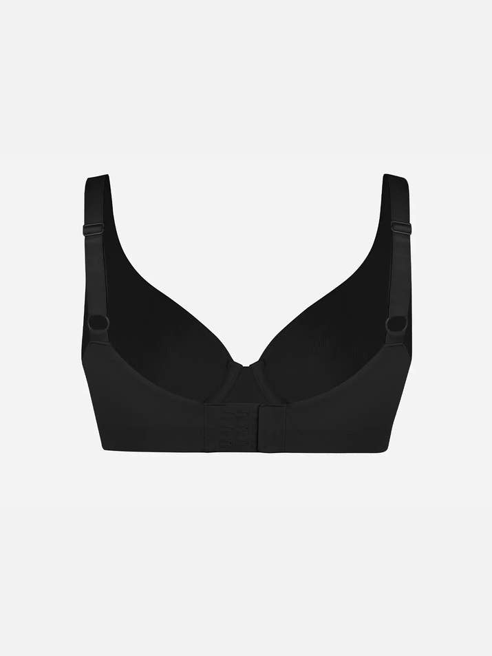 Feelingirl Underwire Adjustable Deep V-neck Bra