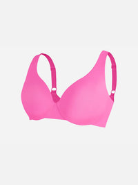 Feelingirl Underwire Adjustable Deep V-neck Bra