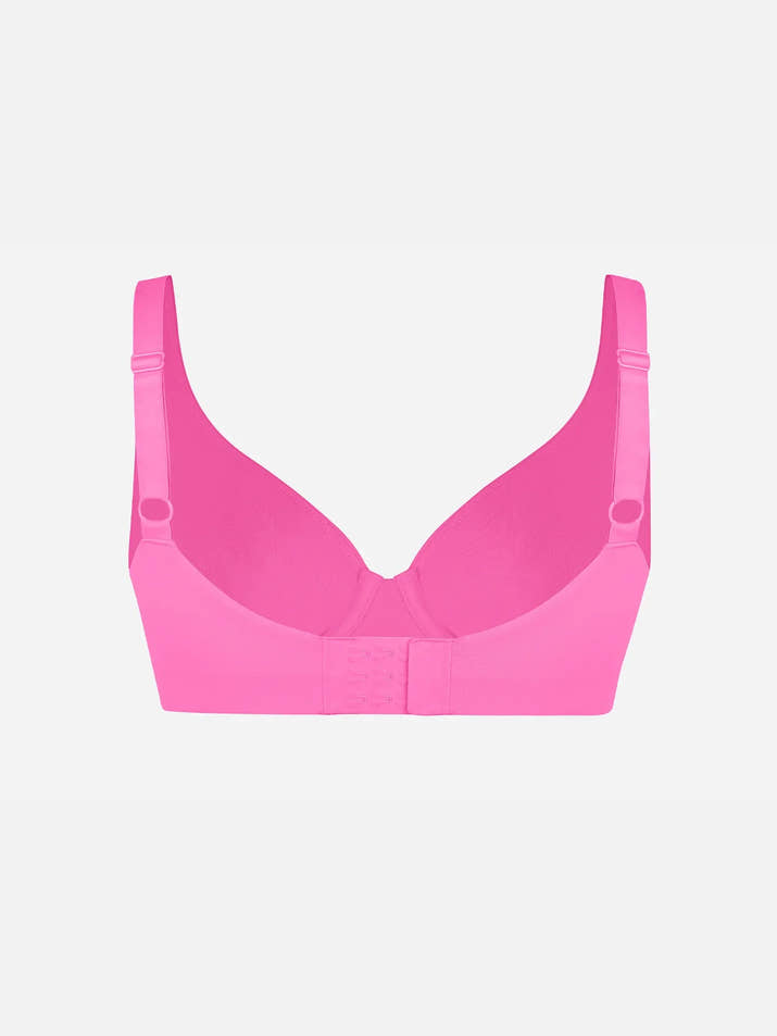 Feelingirl Underwire Adjustable Deep V-neck Bra