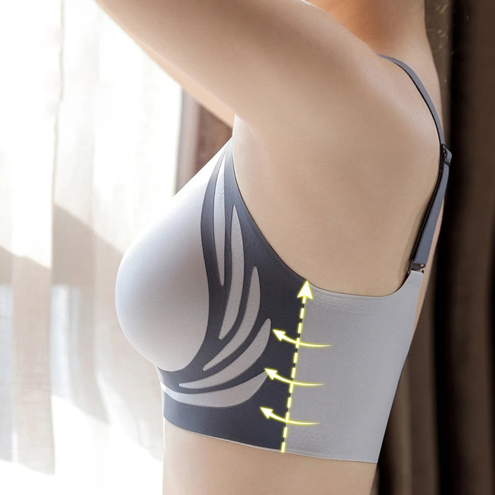 2024 New Summer Women Comfort Anti-Sagging Bra Wireless Underwear Bras Push Up Seamless Lingerie for Sport Daily Wear Bra Female