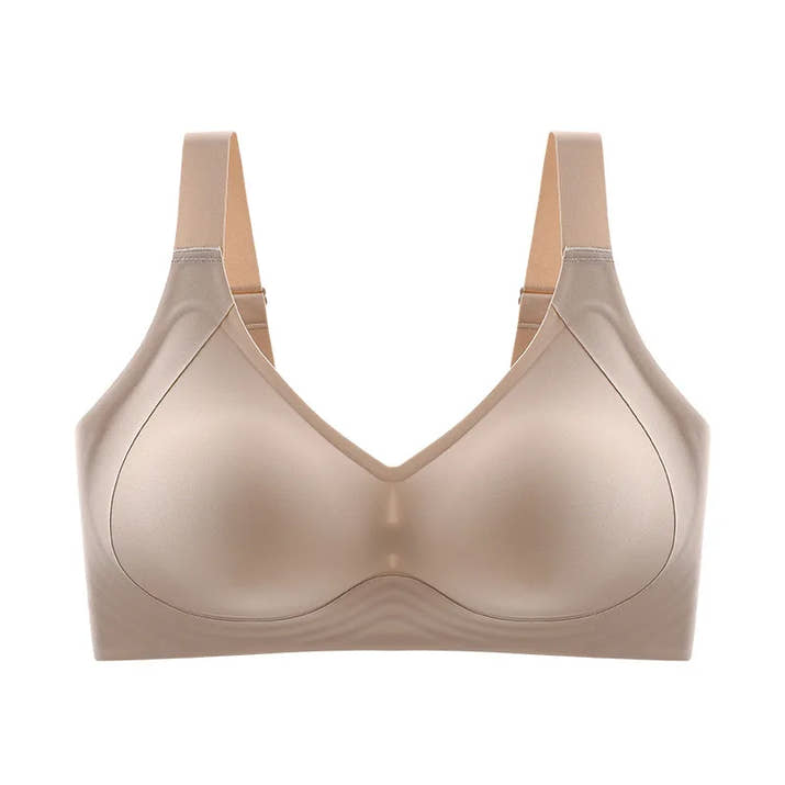 Wireless Bras for Women Seamless Full Coverage Bra No Underwire Soft Push Up Everyday Bralette