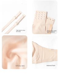 Push Up Bra For Women Sexy Bralette Wireless Soft Seamless Brassiere Comfortable Gathered Female Externally Expanded Lingerie