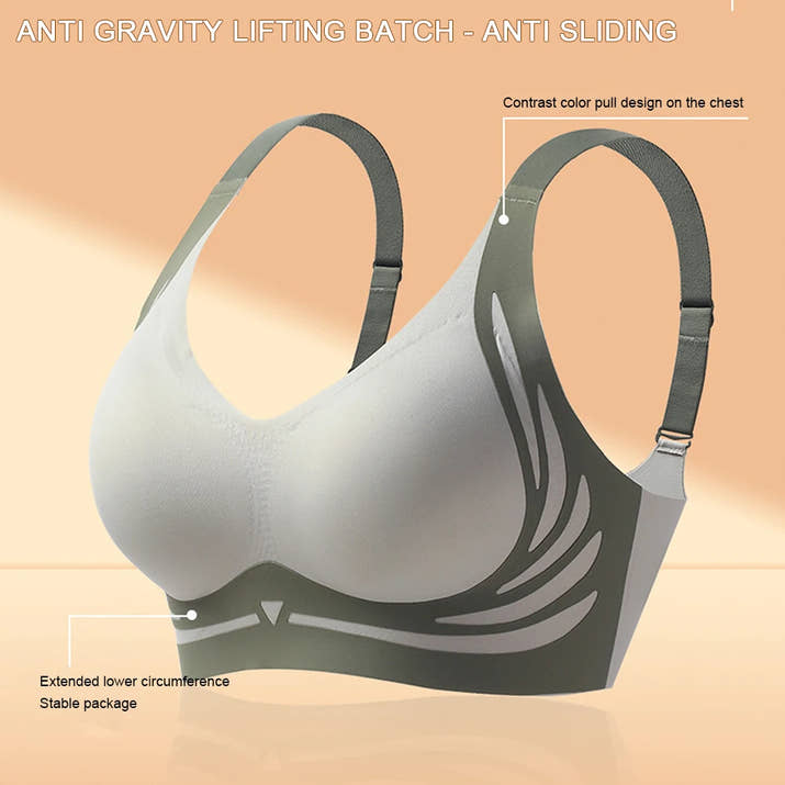 2024 New Summer Women Comfort Anti-Sagging Bra Wireless Underwear Bras Push Up Seamless Lingerie for Sport Daily Wear Bra Female