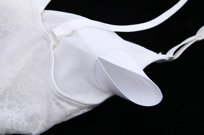 V-Neck Lace Thong Bodysuit Hollow Women Sexy Suspender Top Tummy Control Crotchless Body Shaper Shapewear Removable Chest Pad