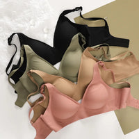 Sexy Seamless Bra Wire Free Brassiere Adjustable Wireless Bras Women Underwear Female Push Up Padded Bralette Lingerie Intimates