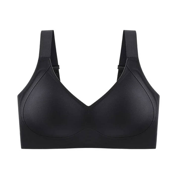 Wireless Bras for Women Seamless Full Coverage Bra No Underwire Soft Push Up Everyday Bralette