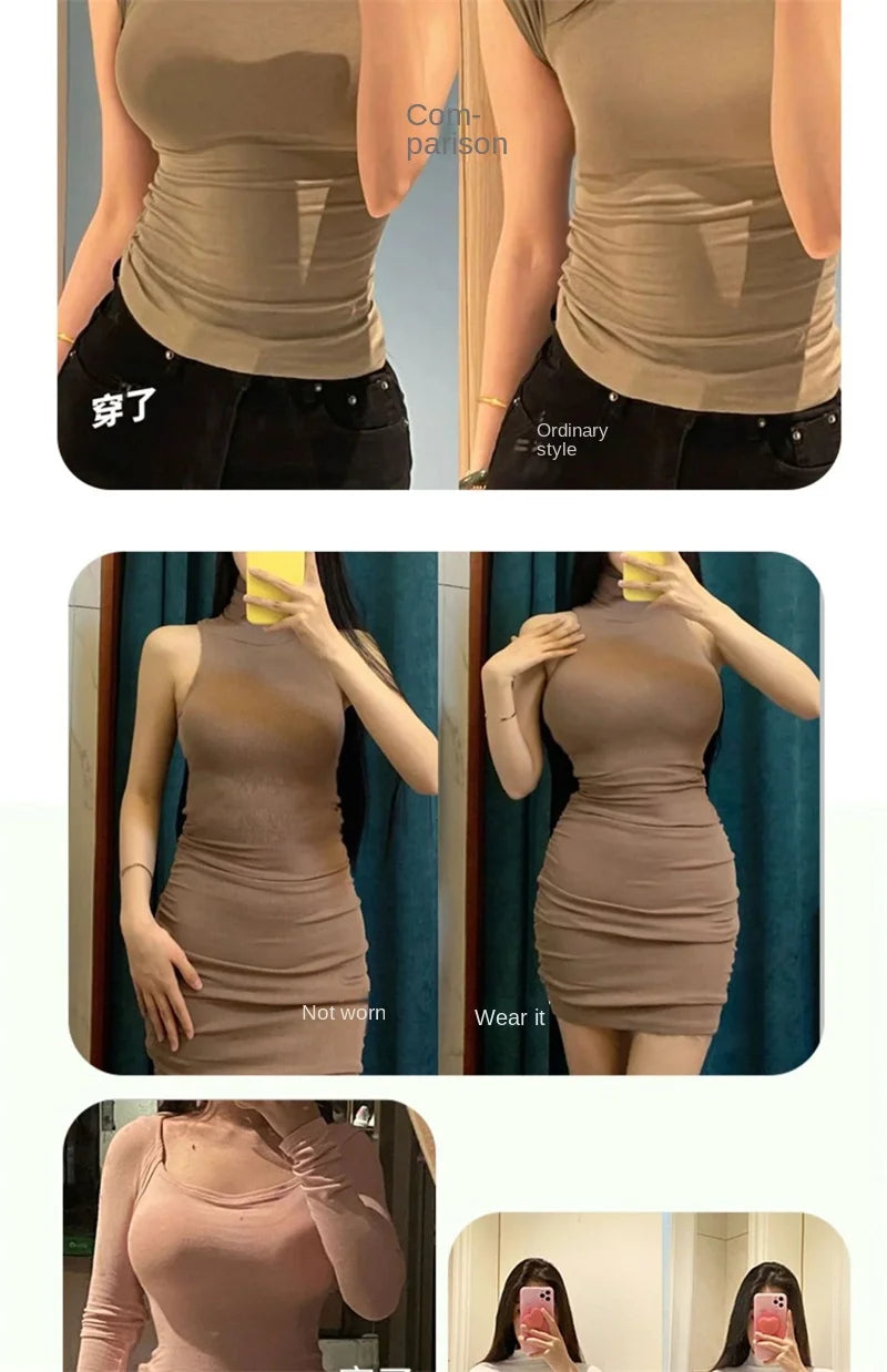 Push Up Bra For Women Sexy Bralette Wireless Soft Seamless Brassiere Comfortable Gathered Female Externally Expanded Lingerie