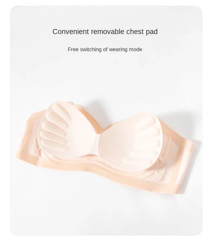 Push Up Bra For Women Sexy Bralette Wireless Soft Seamless Brassiere Comfortable Gathered Female Externally Expanded Lingerie